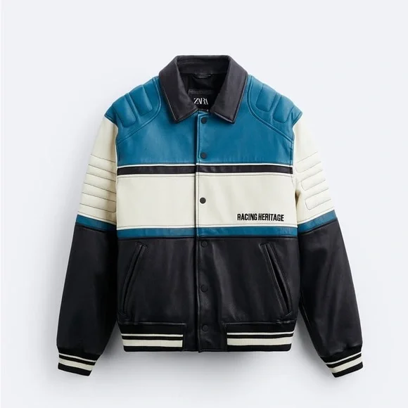 ニキ　レザータッチライダースジャケット HOLIDAY&HOLIDAY Alpinestars Crazy Eight Leather Jacket – SBK Motoparts